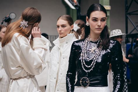 backstage chanel|Backstage — Fall.